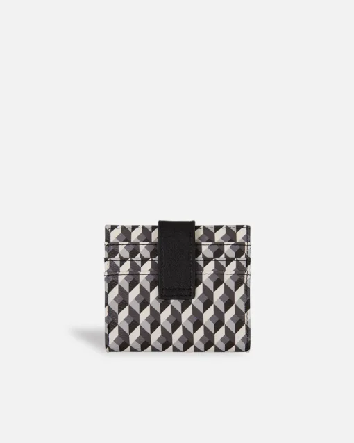 Lonbali Billetera Cuadrada Born B&W Negro| Carteras Y Monederos