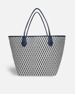 Lonbali Bolso Born B&W Navy| Bolsos Shopper