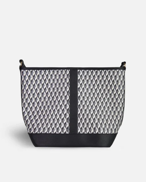 Lonbali Bolso Siena Born B&W Negro| Bolsos Bandolera