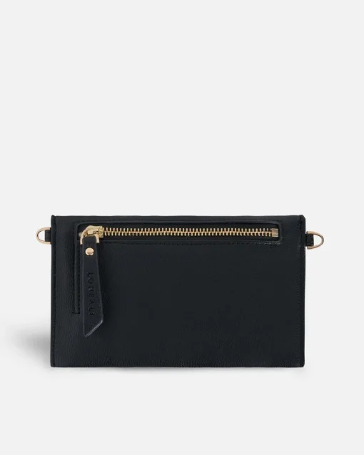 Lonbali Cartera Basic Negro| Bolsos Bandolera