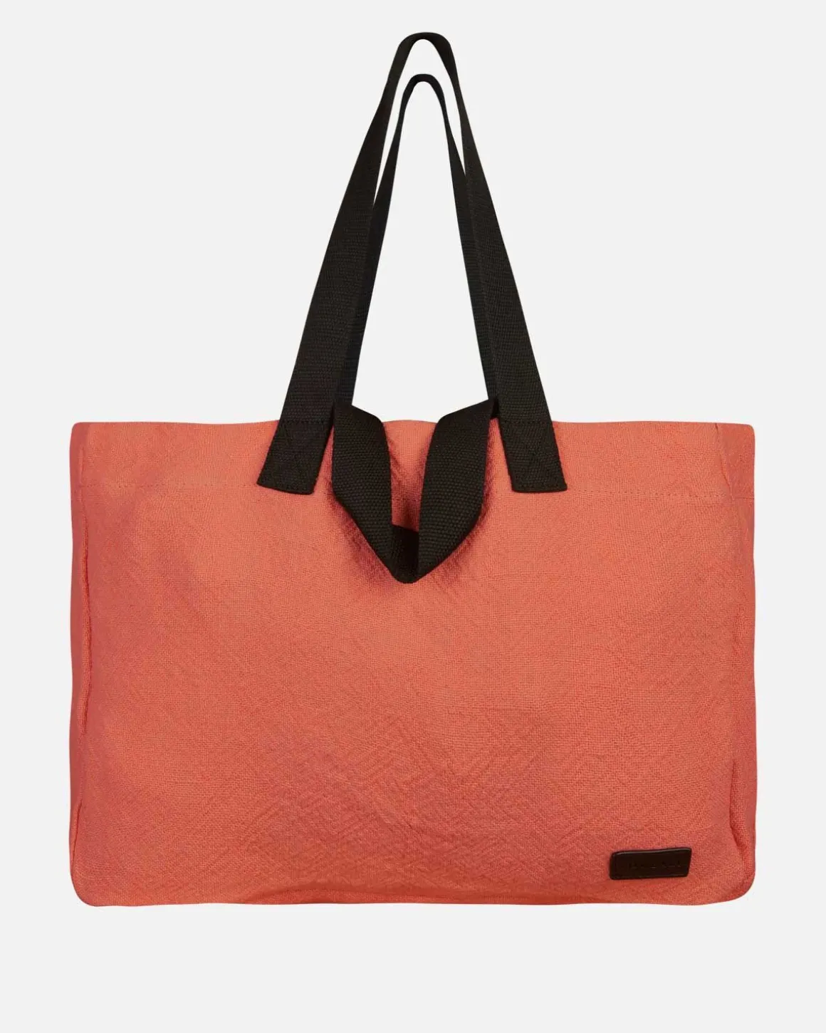 Lonbali Flax Tote Bag Coral| Bolsos Shopper