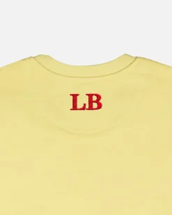 Lonbali Sudadera Happy Amarillo|Mujer Sudaderas